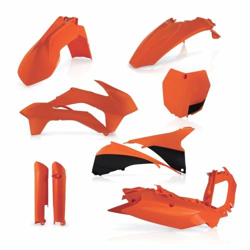 KIT PLÁSTICOS COMPLETO ACERBIS KTM SX / SX-F 2013 - 2014 LARANJA